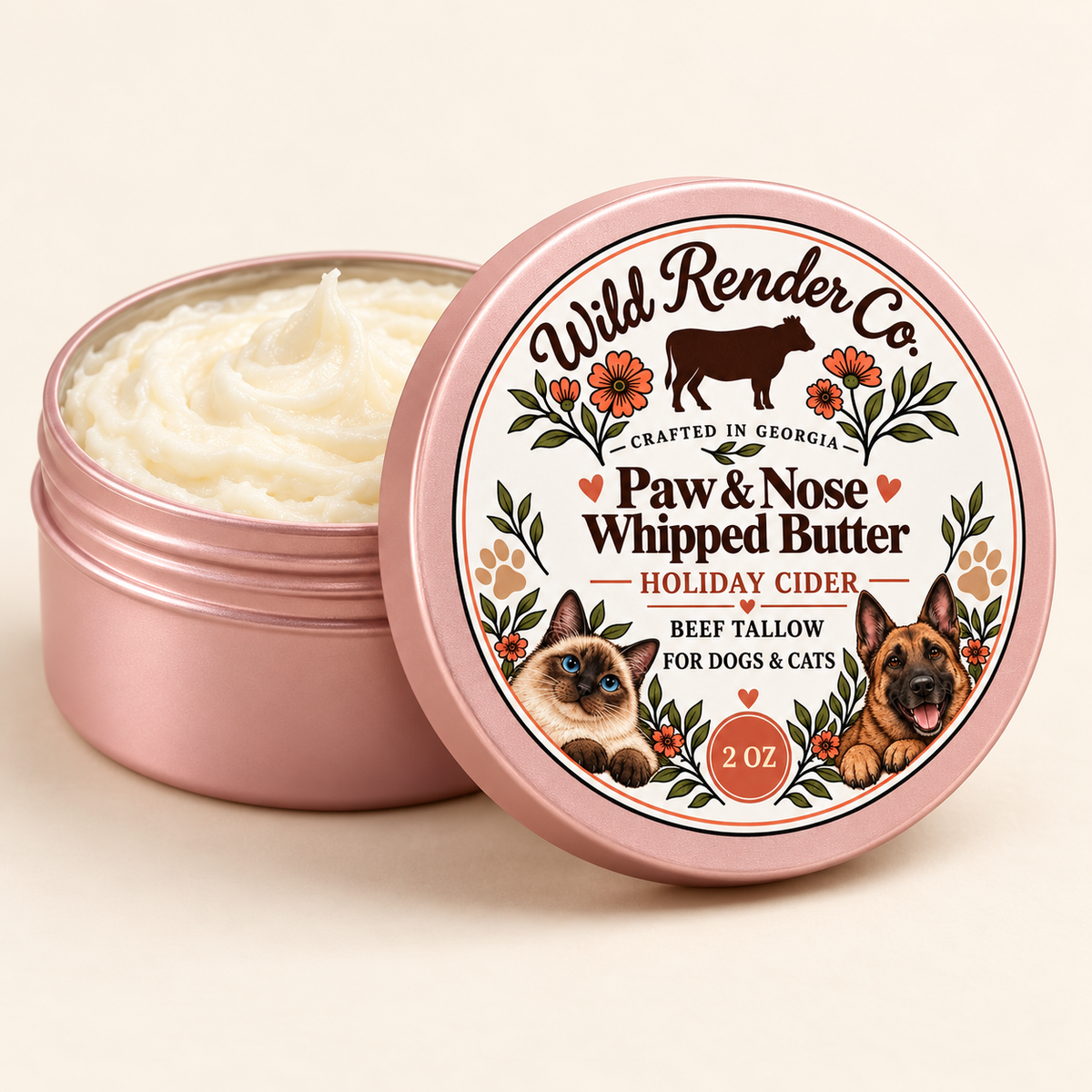 Paw & Nose Whipped Butter — 2 oz